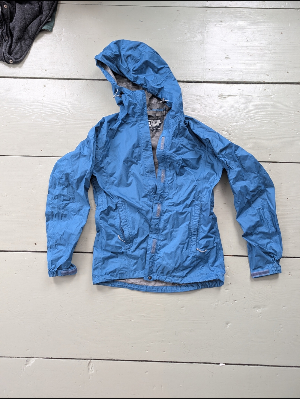 EMS Lightweight Blue Hooded wind Jacket